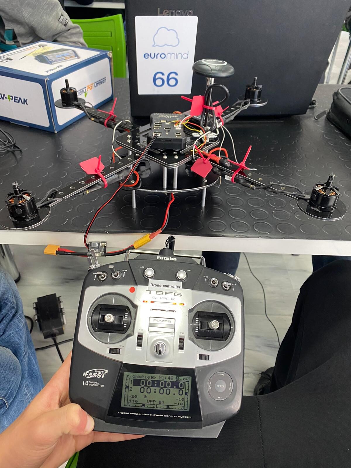Assemblage du drone et test.